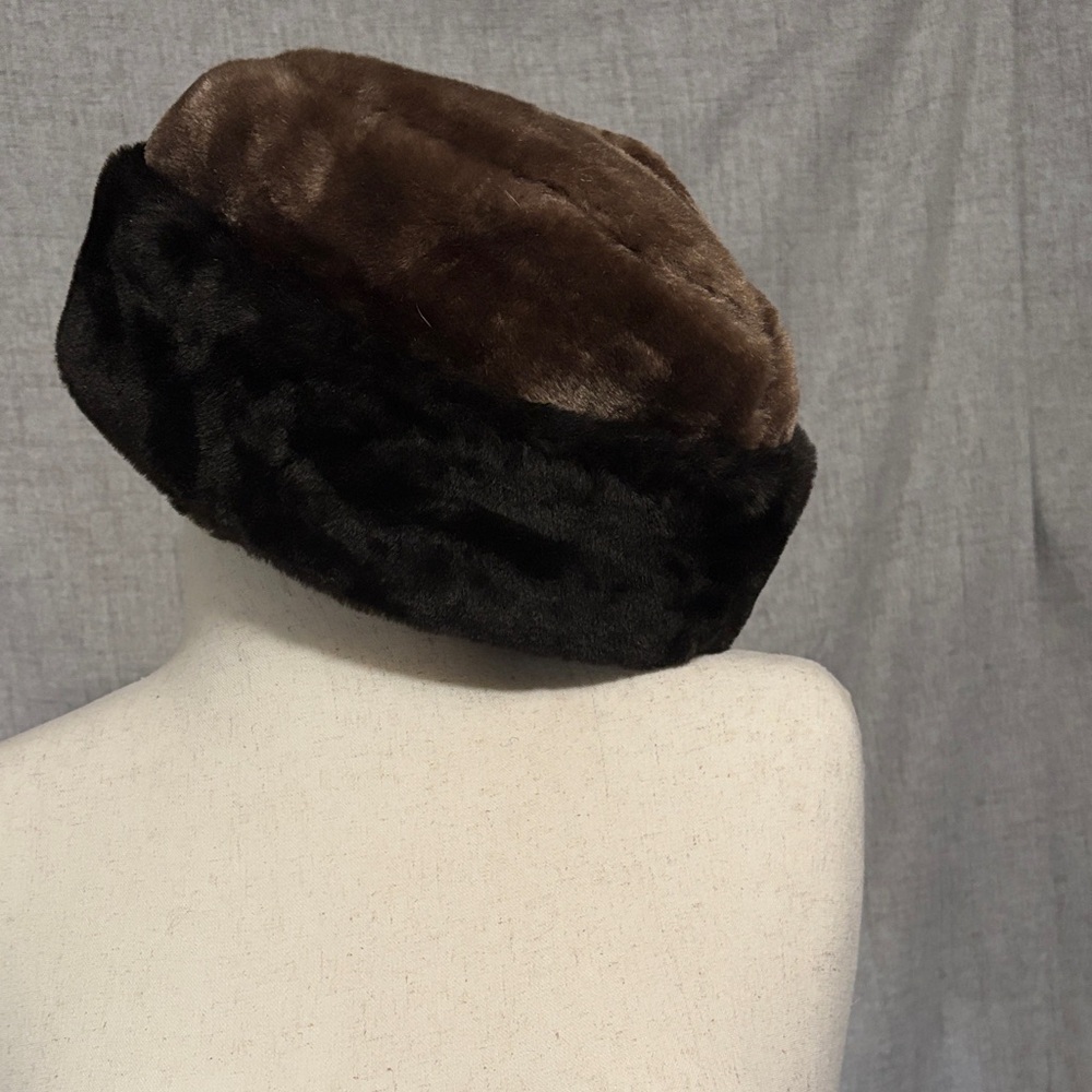 Vintage Sears Faux Fur Hat